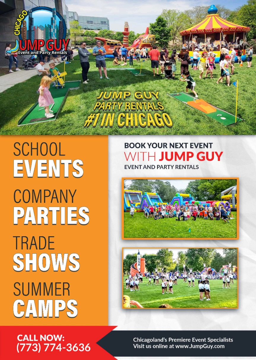 Book Your Next Event With Jump Guy Party Rentals