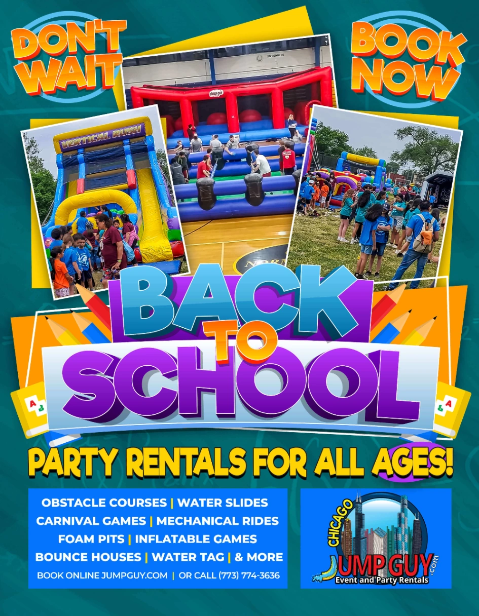 Jump Guy Party Rentals Back To School Party Rentals