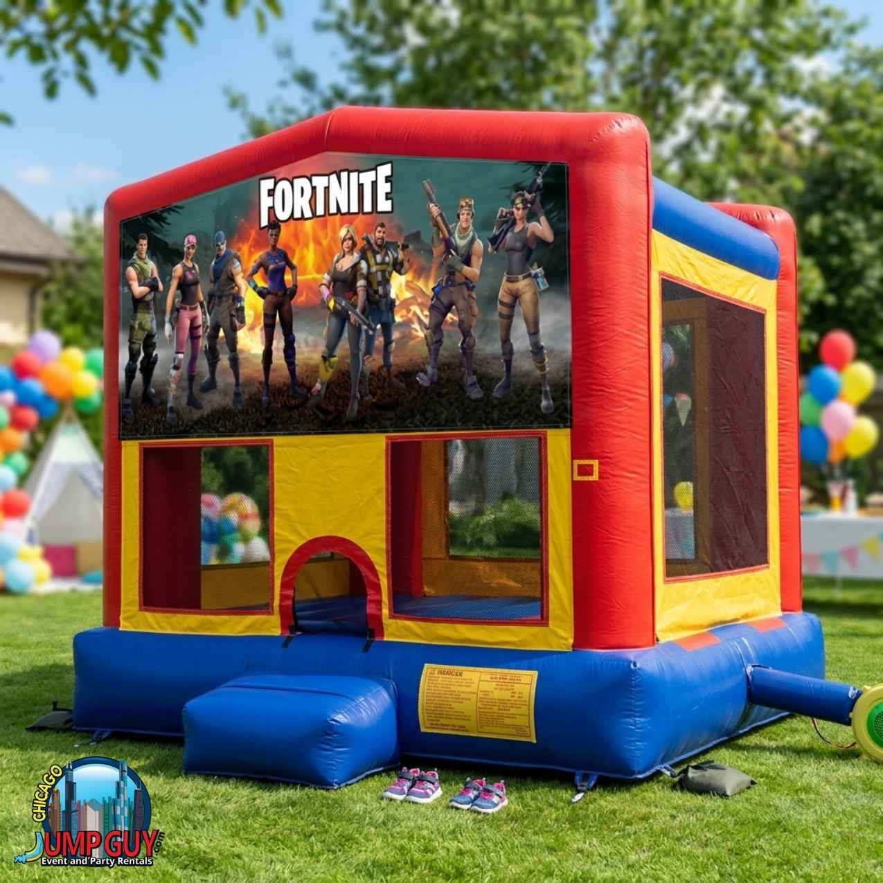 Fortnite Pkg Bounce House rental in Evanston, IL (60201/60202/60203) by Jump Guy Party Rentals